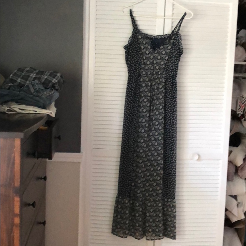 Printed maxi dress